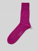 Falke Socken mit geripptem Abschluss in Pink, Größe 39/40