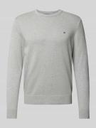 Tommy Hilfiger Regular Fit Strickpullover aus Baumwoll-Kaschmir-Mix Mo...