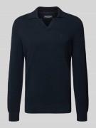 Marc O'Polo Regular Fit Pullover aus reiner Baumwolle in Marine, Größe...