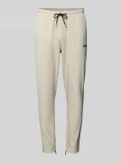 BOSS Green Regular Fit Sweathose mit Tunnelzug Modell 'JT_TOC' in Beig...