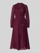 Forever New A-Linien Kleid aus Lyocell-Mix mit Leinen-Anteil Modell 'Y...