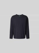 ANNARR Longsleeve mit Rundhalsausschnitt in Marine, Größe L