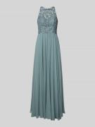 Laona Abendkleid mit Strasssteinen in Schilf, Größe 34