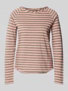 Smith and Soul Longsleeve mit Rundhalsausschnitt in Pink, Größe L
