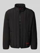HUGO Regular Fit Steppjacke mit Stehkragen Modell 'BRENOTO' in Black, ...