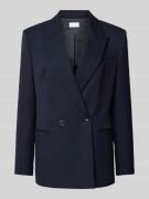 Jake*s Collection Blazer mit Reverskragen in Dunkelblau, Größe 44