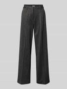 Tom Tailor Regular Fit Weite Hose mit Baumwoll-Anteil in Anthrazit, Gr...