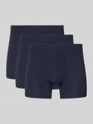 Christian Berg Men Trunks mit elastischem Bund im 3er-Pack in Marine, ...