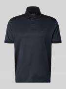 Emporio Armani Poloshirt mit kurzer Knopfleiste in Marine, Größe L