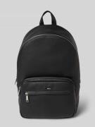 BOSS Rucksack mit Label-Prägung Modell 'Ray' in Black, Größe 1
