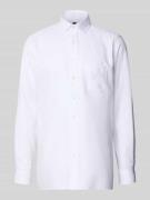 OLYMP Modern Fit Businesshemd mit extra langem Arm in Weiss, Größe 42L