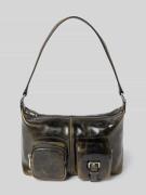LIEBESKIND BERLIN Hobo Bag mit Tragehenkel Modell 'ANDREA' in Dunkelbr...