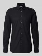 OLYMP Level Five Regular Fit Businesshemd mit extra langem Arm in Blac...