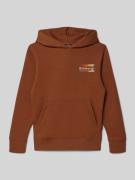 Billabong Hoodie mit Känguru-Tasche in Cognac, Größe 152