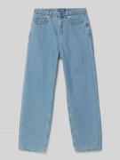 Only & Sons Loose Fit Jeans aus Baumwoll-Mix Modell 'FADE' in Hellblau...
