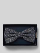 Willen Fliege aus reiner Seide mit verstellbarer Kragenweite in Blau, ...