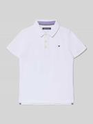 Tommy Hilfiger Kids Poloshirt aus Organic Cotton in Weiss, Größe 104