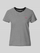 Levi's® T-Shirt mit Label-Stitching Modell 'THE PERFECT TEE' in Black,...