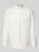 Jake*s Regular Fit Smokinghemd aus Feintwill in Ecru, Größe 39/40