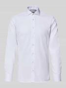 ETERNA Slim Fit Businesshemd aus Twill in Weiss, Größe 38