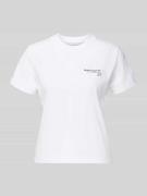 Carhartt Work In Progress T-Shirt mit Label-Detail in Weiss, Größe L