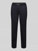Christian Berg Woman Slim Fit Stoffhose mit Viskose-Anteil in Black, G...