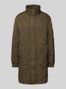 Brax Steppmantel mit Stehkragen Modell 'STYLE.TOKYO' in Oliv, Größe 42