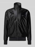 adidas Originals Sweatjacke mit Stehkragen in Black, Größe L