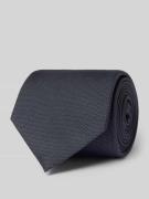 BOSS Krawatte mit Seiden-Anteil in Anthrazit, Größe 1