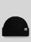 DEUS EX MACHINA Beanie mit Label-Detail in Black, Größe 1