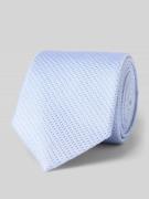 Willen Krawatte aus Seide mit Strukturmuster (7,5 cm) in Bleu, Größe 1