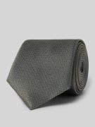 Willen Krawatte aus Seide mit Strukturmuster (6 cm) in Taupe, Größe 1