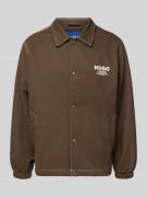 Hugo Blue Regular Fit Blouson aus reiner Baumwolle Modell 'BIYO2611' i...