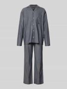 Tommy Hilfiger Relaxed Fit Pyjama aus reiner Baumwolle Modell 'HERRING...