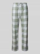 Christian Berg Men Regular Fit Pyjama-Hose mit elastischem Bund in Met...