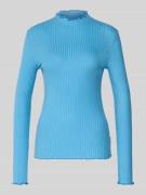 Marc O'Polo Denim Slim Fit Langarmshirt aus Lyocell-Mix in Hellblau, G...