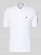 Lacoste Poloshirt mit Label-Stitching Modell 'L.12.12 CORE' in Weiss, ...