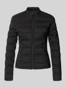 Guess Steppjacke mit Logo-Muster Modell 'NEW VONA' in Black, Größe L