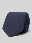 Blick Krawatte aus Seide in unifarbenem Design (7 cm) in Marine, Größe...