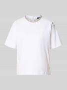 JOOP! T-Shirt mit Label-Detail Modell 'Thei' in Weiss, Größe 34