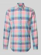 Polo Ralph Lauren Custom Fit Freizeithemd mit Button-Down-Kragen in Pi...