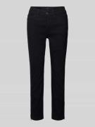 MAC Skinny Fit Jeans in verkürzter Passform Modell 'DREAM CHIC' in Bla...