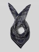 Weekend Max Mara Schal aus reiner Seide Modell 'ONESTO' in Marine, Grö...