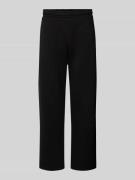 REVIEW Baggy Fit Sweatpants mit elastischem Bund in Black, Größe S