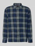 Tommy Hilfiger Relaxed Fit Freizeithemd aus reiner Baumwolle in Blau, ...