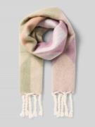 Barts Schal mit Label-Patch Modell 'Kristinn' in Oliv, Größe 1