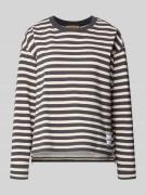 Smith and Soul Sweatshirt mit Rundhalsausschnitt und Label-Detail in A...