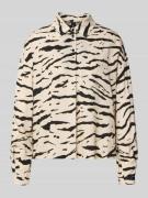 Marc Cain Hemdbluse mit Knopfleiste in Sand, Größe 34