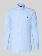 Polo Ralph Lauren Freizeithemd mit Knopfleiste in Bleu, Größe L