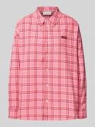 OH APRIL Oversized Freizeithemd mit Label-Detail Modell 'Vivian' in Al...